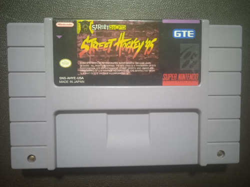 Street Hockey 95 - Super Nintendo Snes 