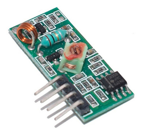 Set Módulo Rf 433mhz Transmisor + Receptor Arduino Pic