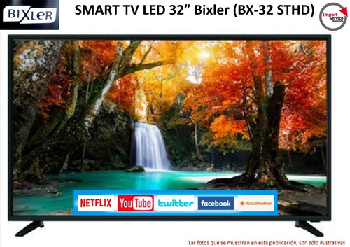Smart Tv Led 32 Bixler (bx-32 Sthd) Netflix Youtube 