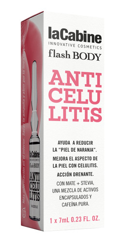 Ampolla Corporal Anti Celulitis 1 X 7ml La Cabine