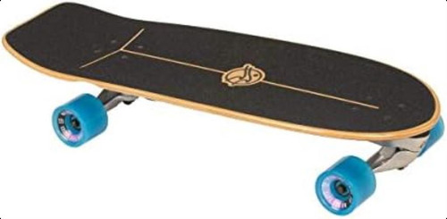 Flow Surf Skates Monopatín De Surf Con Camión Tallado, Multi