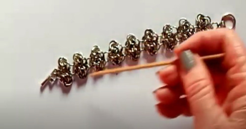 Video Tutorial ¦ Curso Tejido Medieval ¦ Pulsera Festón
