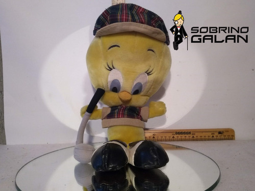 Peluche Tweety Piolín Golfista 45 Cm. Looney Tunes Original