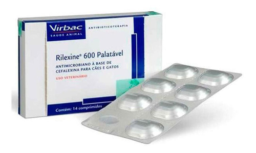 Rilexine 600 Virbac 14 Comprimidos