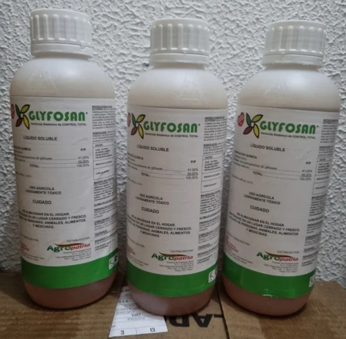 Imagen 1 de 1 de Glyfosan Herbicida De Uso Agrícola 1 L (oferta)