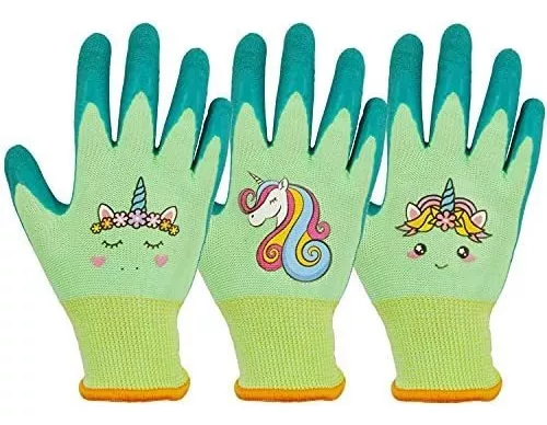 Herramientas Glosav Guantes De Jardinería Para Niños Peque