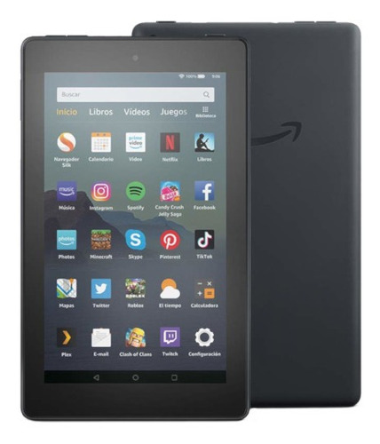 Tablet Amazon Fire 7 2019 Qc 1.3ghz 16gb 1gb Blac Zonatecno