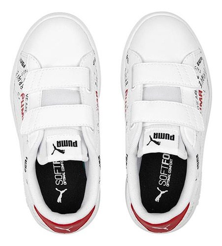 Zapatillas Puma Smash V2 Brand Love Para Niño