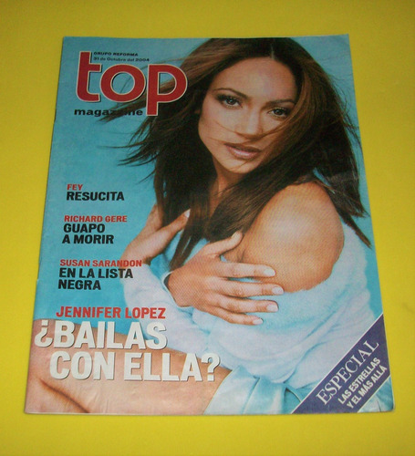 Jennifer Lopez Revista Top Magazine Fey Paulina Rubio Selena