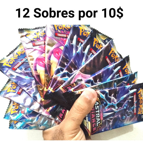 Cartas Pokémon Importadas Oferta 12 Sobres Por 10$ Colección