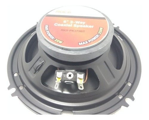 Auto Estereo Rock Series Rks-pk375bt 1din Usb Bt Bocinas 6.5