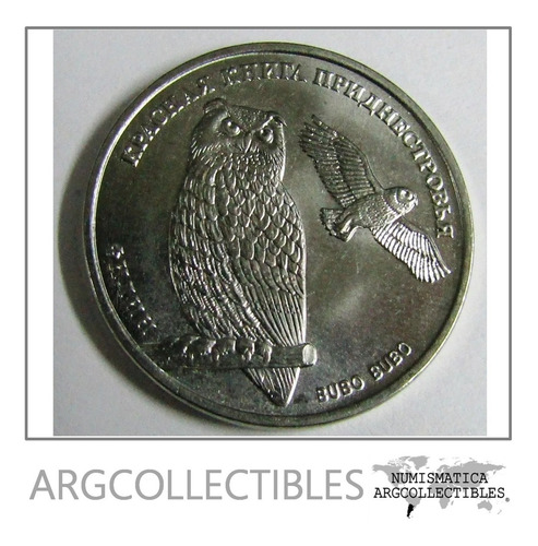 Transnistria Moneda Aguila Y Buho 1 Rublo 2018 Sin Circular