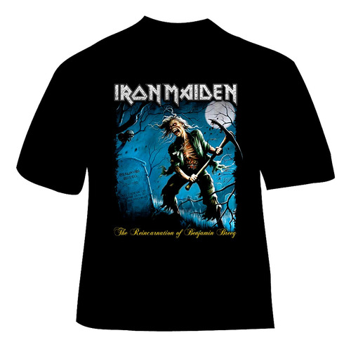 Polera Iron Maiden - Ver 080 - The Reincarnation Of Benjamin