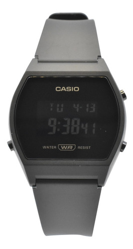 Reloj Casio Core  Lw-204-1bcf  Unisex Negro