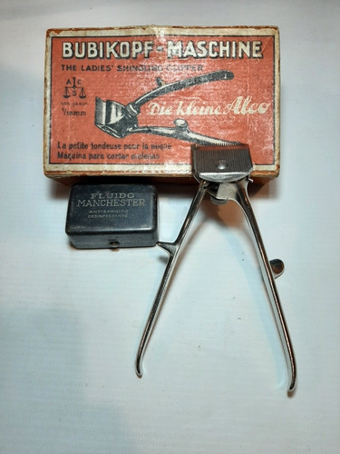 Imagen 3 de 4 de Antigua Maquina Peluquería Mini Bunikopf Caja Orig Ro 1793