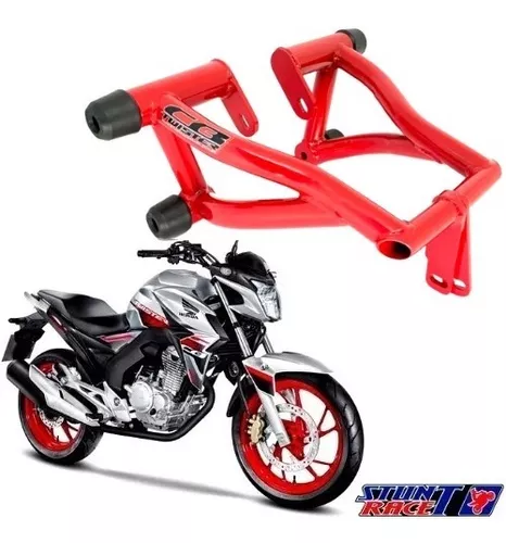 Protetor Twister 250 Stunt Cage Gaiola Slider Stunt Stunt Race Motor e  carenagem CB 250F Cb250F 2015 a 2022