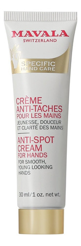 Mavala Anti-spot Cream For Hands Creme Para Mãos 30ml Blz