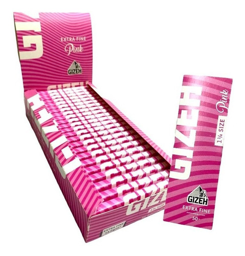 Papel Gizeh Pink 1 1/4 X25 Unidades / Somos Will Store