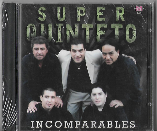 Super Quinteto Cd Incomparables Cd Original Nuevo Cumbia