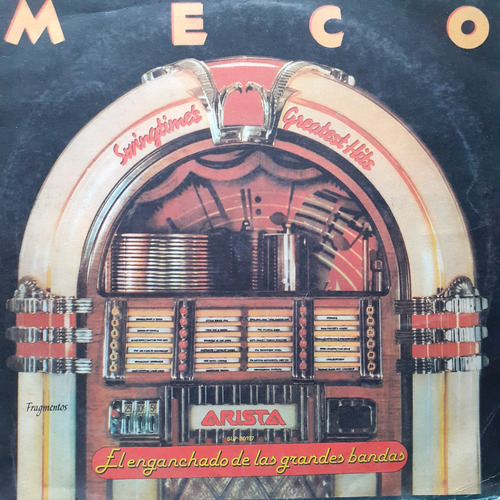 Vinilo - Meco (enganchado De Las Grandes Bandas)