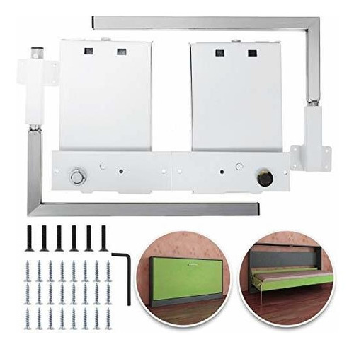 Imagen 1 de 6 de Happybuy Diy Murphy Bed Hardware Kit De Montaje Horizontal C