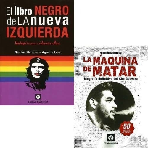 Pack Nicolás Márquez - Libro Negro + Máquina De Matar