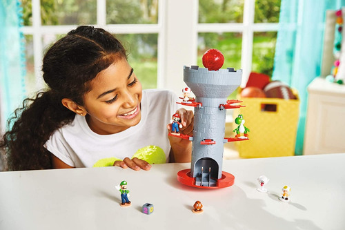 Imagen 7 de 8 de Juego Mario Bross Blow Up! Shaky Tower Juego Mesa