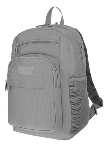 Mochila Samsonite Hammer Porta Notebook 16 Pulgadas Color Chalk Grey Diseño De La Tela Liso