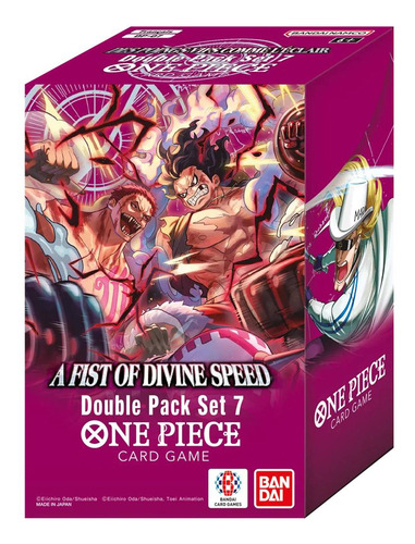 One Piece Tcg Dp07 Double Pack Set 7: A Fist Of Divine Speed