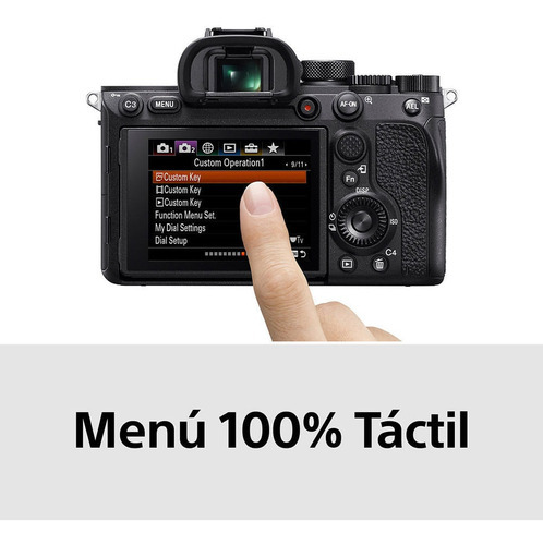 Sony Cámara Profesional Mirrorless Ilce-7rm4a Color Negro