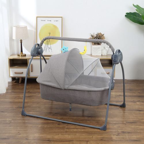 Cuna De Bebé Putybudy S-c901 Tipo Columpio Eléctrico