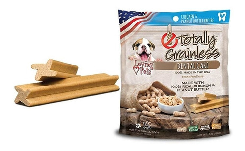 Snack Perro Totally Grainless Mantequilla De Mani Pollo S