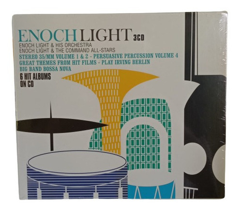 Enoch Light Orchestra Six Hit Albums On 3 Cds Nuevo