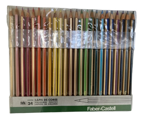 Estuche 24 Lapices De Colores Faber Castell