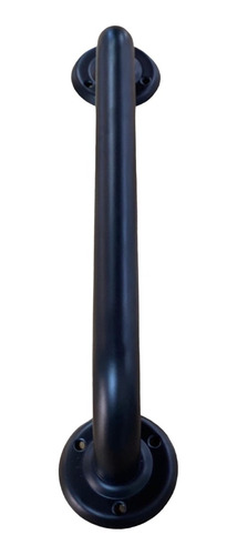 Barra Agarradera Para Baño Metal Negro Rimontti 30cm 50635