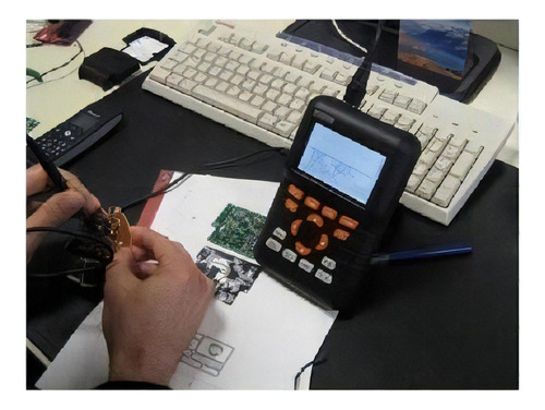 Osciloscopio portátil Velleman HPS50 - 12MHz de ancho de banda