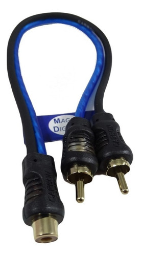 Cable Y I Griega 2machos 1 Hembra Ca-y22130pr 100% Cobre