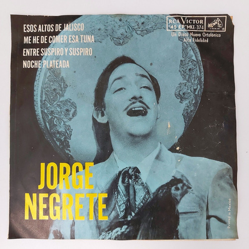 Jorge Negrete - Esos Altos De Jalisco Single 7 Lp