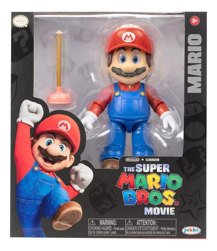 Super Mario Bros La Pelicula Figura Mario 15 Cm 2023