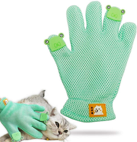 Furbb Pet Grooming Glove - Cat Dog Gentle Deshedding Brush G