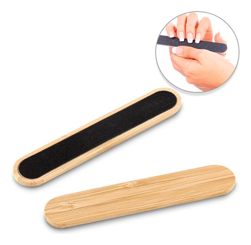 Lima Bamboo Uso Personal Cuidado Uñas Manicure Pedicure X6un