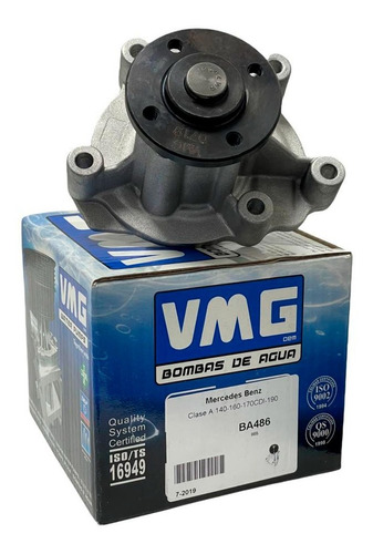 Bomba De Agua Vmg Para Mercedes Clase A A160 A190 1999-2005