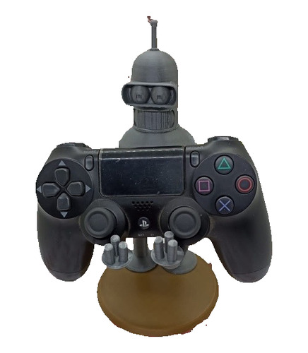 Soporte Joystick Bender Futurama Ps3 Ps4 Xbox Ps5 3d