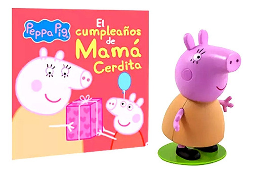 Colección La Casa De Peppa Pig N° 5: Mamá Cerdita+ Libro 