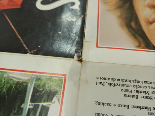 Revista Pôster The Beatles Som Três 1 (Usado)