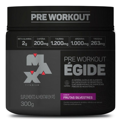 Égide Pre-workout (300g) - Sabor: Frutas Silvestres Frutas Silvestres