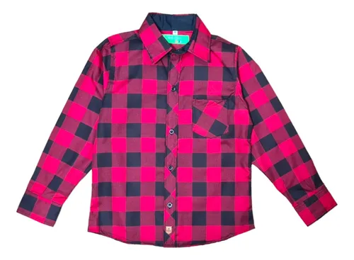 Camisa de cuadros para niña hotsell