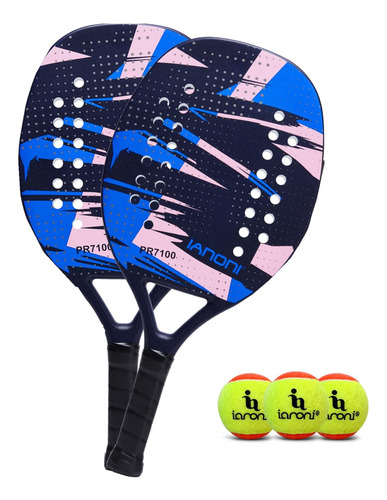 Pala De Tenis De Playa, Raqueta De Tenis De Playa De Fibra 2