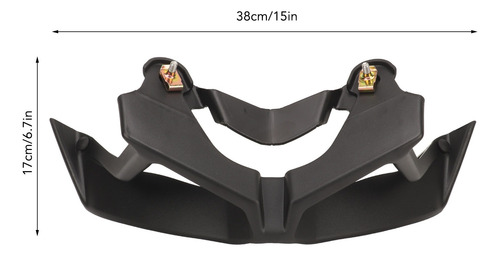 Alerón Delantero De Motocicleta Para Yamaha Mt-09 Negro