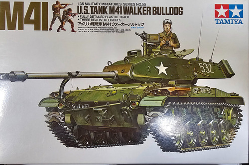 1/35 Tamiya M41 Us Tank Walker Bulldog Para Armar Y Pintar